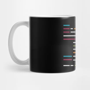 Lines of Code on Dark Mode for Programming Lovers Mug